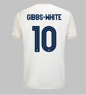 Nottingham Forest Morgan Gibbs-White #10 Seconda Maglia 2025-26 Manica Corta